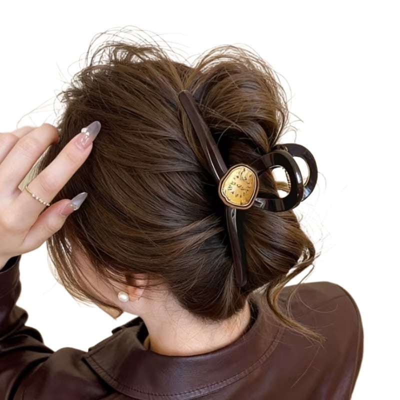 Simple temperament shark clip | Elegant and versatile anti-slip hair clip | New hair accessories for women