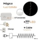 thumbnail image 5 of Serie de Luces La Merced  Luz Led Cálida Blanca 8 Funciones Cable Transparente 13.5 m Serie Decorativa, 5 of 5