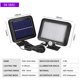 thumbnail image 5 of Luz solar para exteriores con sensor de movimiento de 56 LED, luz solar para jardín IP65 a prueba de agua de 120 ° con cable de 5 m [Clase de eficiencia energética A++], 5 of 5