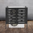 thumbnail image 5 of Air Conditioner Fence, Iron Equipment Enclosure, Outside Privacy Fence Panel 122*56*122cm for Your Patio, Backyard, Garden, 5 of 18