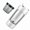 White, variant on Electric Shaker with Powder Compartment 650ml Shaker Protein Shake Rechargeable