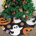 thumbnail image 4 of Christmas Tree Skirt 30" cute halloween (3) Xmas Tree Skirts Mat for New Year Holiday Christmas Party Decorations, 4 of 5
