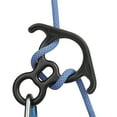 thumbnail image 4 of Mosquetón de descenso con anilla en forma de 8 de cuerno de buey de 50 kN, equipo de escalada para trabajos aéreos y rescate, 4 of 10