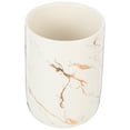 thumbnail image 6 of NIAIZEK Marble Pattern Multipurpose Mouthwash Cup Household Water Cup Bathroom Vanity Storage Cup Non slip Stable(3.94X3.35X3.35in), 6 of 6