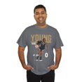 thumbnail image 6 of Las Vegas Jackie Young #0 Cartoon Women Basketball Unisex Cotton Tee, 6 of 7