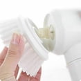 thumbnail image 3 of Cepillo de limpieza eléctrico 5 en 1, fregador mágico con pilas para cocina, baño, bañera, ducha, azulejos, alfombras, bidé, sofá blanco, 3 of 5
