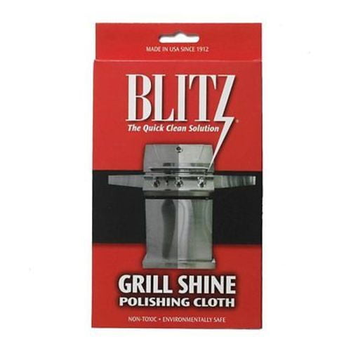 Blitz Stainless Steel Grill Shine Polishing & Cleaning Cloth