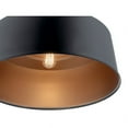 thumbnail image 2 of 52097BK Kichler Lighting Elias - 1 light Convertible Pendant - with Mid-Century/Retro inspirations - 15.25 inches tall by 22 inches wide-Black Finish, 2 of 6