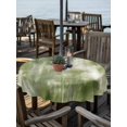 thumbnail image 2 of Outdoor Tablecloth with Umbrella Hole for Patio/Picnic/Party/Camping, Sage Green Waterproof Table Cloth Round Cover Washable, Modern Abstract Minimalist Aesthetic Art (Dia 54"), 2 of 9