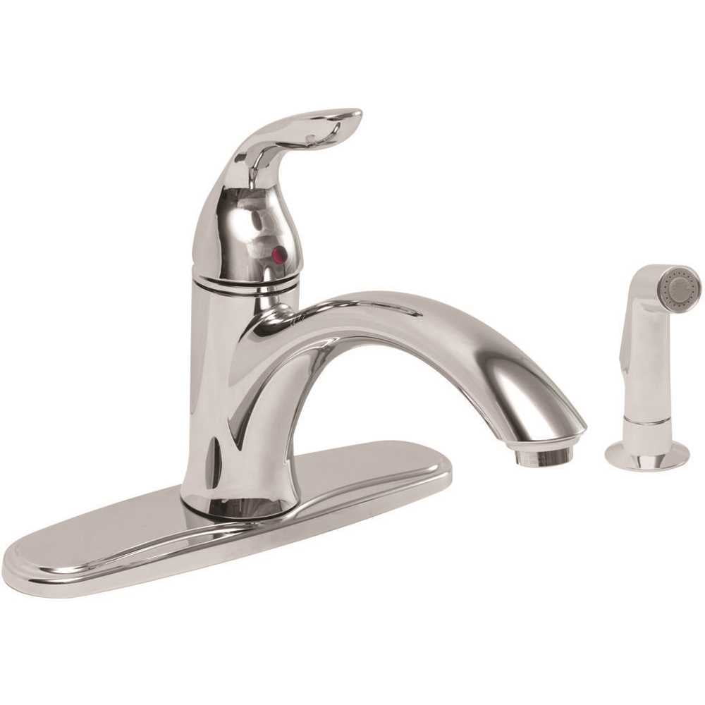 Premier 3577634 Kitchen Faucet with Sprayer, Chrome