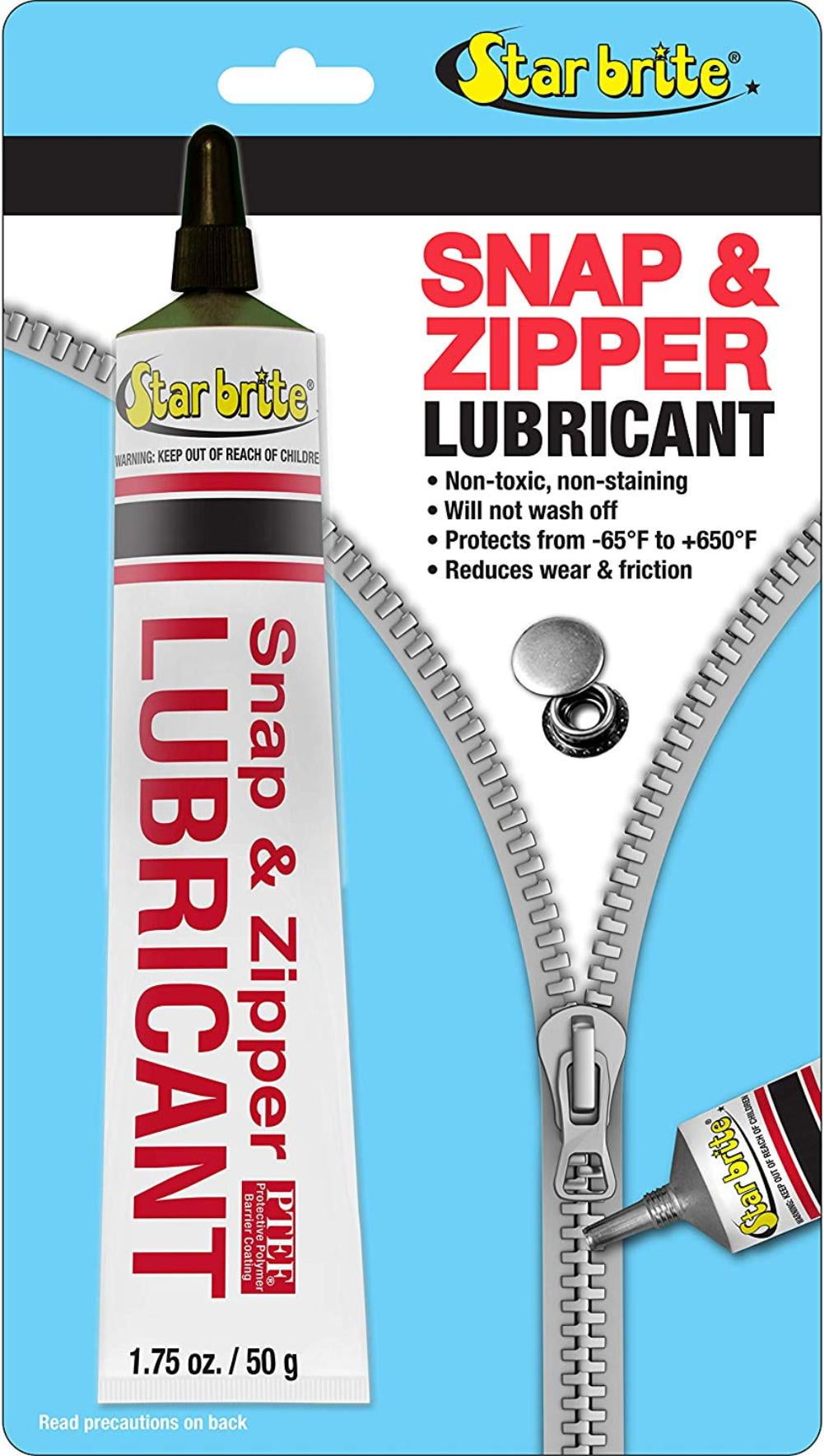 Snap & Zipper Lubricant + Protectant Marine Grade Anticorrosive, Non