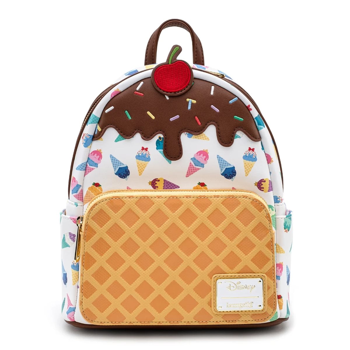 cream mini backpack
