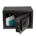 thumbnail image 4 of Teclado electrónico Digital Safe Stalwart de acero negro, 12,2 L, 4 of 7