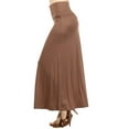 thumbnail image 2 of Women's Chic and Comfortable High-Waisted Maxi Skirt, 2 of 3
