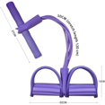 thumbnail image 3 of Cuerda de Tensión Multifuncional NQ Entrenamiento de Resistencia para Abdominales y Piernas, 3 of 4