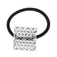 thumbnail image 3 of cabellero Scrunchies Elástico Cabello Cinta de cabellero para Mujer o Niñas Accesorio para Mujer Damas Plata, 3 of 8