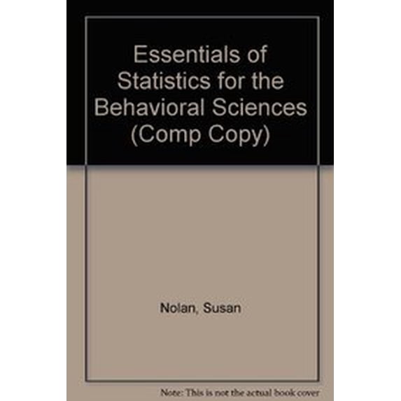 Pre-Owned Essentials of Statistics for the Behavioral Sciences (Comp Copy) (Paperback) 1464120080 9781464120084