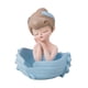 thumbnail image 4 of Caja de almacenamiento decorativa para niña, estatua de resina de ángel, figura decorativa para el hogar, encimera Azul, 4 of 9