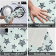 thumbnail image 4 of Front Door Mat Zebra Print Stars Bedroom Entryway Rug Non-Slip Washable Indoor Carpet Doormat Decorative Low Profile Area Rug for Home Living Room Bedroom Laundry Floor Decor, 24 x 16 Inch, 4 of 7