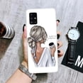 thumbnail image 1 of Funda de teléfono de princesa Boss Coffee para Samsung Galaxy A12, A22, A32, A42, A52, A72, A51, A71, 5G, A41, A31, A21, A02S, M12, M21, M31, M30S Fivean unisex, 1 of 2