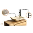 thumbnail image 3 of Mueble De Baño+ovalin Marmol+monomando Minimalista Moderno, 3 of 9