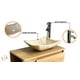thumbnail image 3 of Mueble De Baño +ovalin Marmol +monomando Minimalista Moderno, 3 of 10