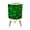 Color 3, variant on Small Trash Can with Lid Silhouette Bear Cub Forest Paw Prints Rustic Wood 1.8 Gallon Dog Proof Trash Can Round Garbage Can Waste Bin Wastebasket for Bathroom Bedroom Living Room