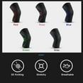 thumbnail image 3 of Knee Brace Sport Knee Sleeve Joint Support for Workout Running Hiking, 3 of 8