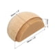 thumbnail image 2 of 2 Pcs Topes de puerta, tope de puerta de madera, cuña para puerta, tope autoadhesivo resistente en forma de semicirculo, 2 of 5
