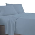 thumbnail image 4 of Full Soft Home 1800 Series Solid Microfiber Ultra Soft Sheet Set - Dusty Blue, 4 of 7