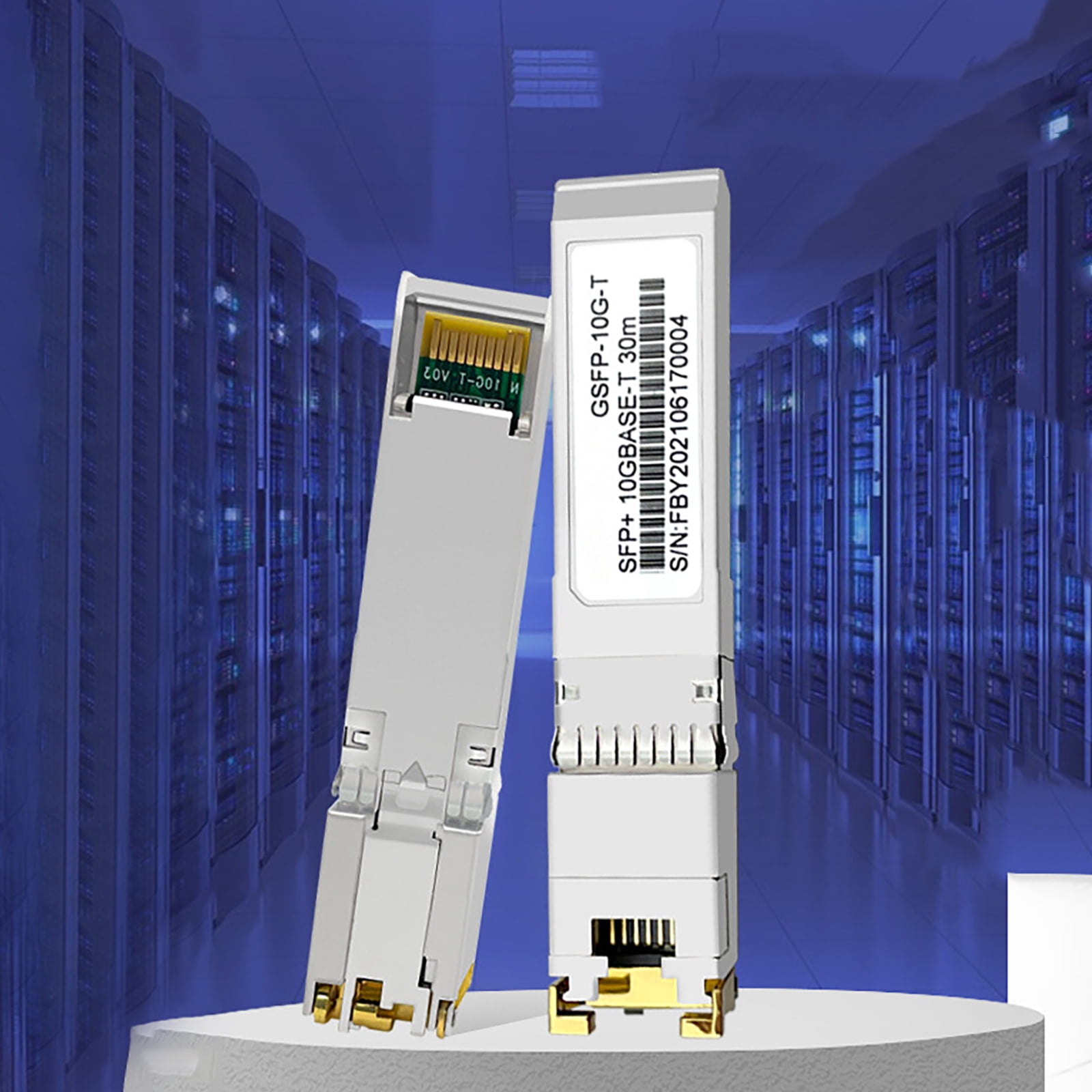 Seamless 10Gbps Data Transmission SFP+ to RJ45 Copper Ethernet Adapter for Cisco Switches