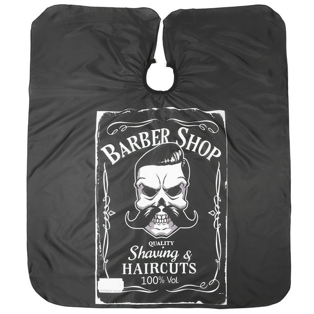 Capa impermeable, delantal transpirable de peluquería, capa de corte de pelo, delantal de barbería, máxima comodidad