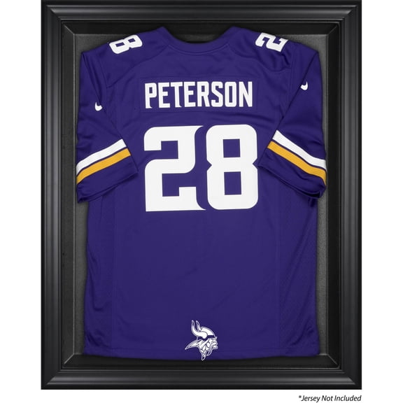 Minnesota Vikings Black Framed Jersey Display Case