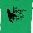 thumbnail image 4 of Inktastic Live Like Someone Left the Gate Open Horse Silhouette Boys or Girls Baby Bodysuit, 4 of 5