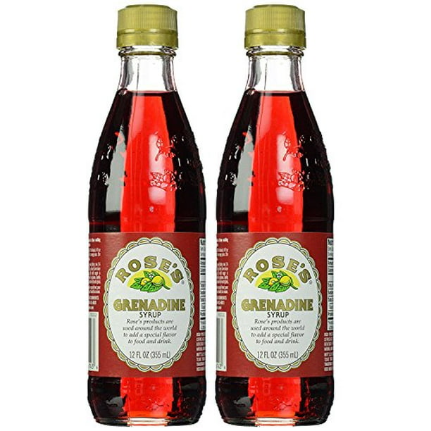 Rose's Grenadine Syrup, 12 Ounce (2Pack)