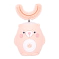 thumbnail image 1 of Cepillo De Dientes Recargable, Lindo Patrón De Oso De Dibujos Animados, Cepillo De Dientes En Forma De U para Niños, Cepillo De Dientes Eléctrico para Niños, Aspecto Llamativo, 1 of 8