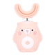 thumbnail image 1 of Cepillo de dientes eléctrico para niños, lindo patrón de oso de dibujos animados, cepillo de dientes en forma de U para niños, cepillo de dientes impermeable para niños, parte superior de la línea, 1 of 9