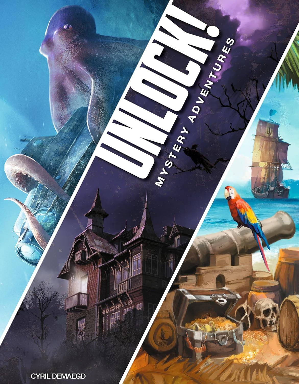 Unlock! Mystery Adventures Escape Room Card Game Space Cowboys