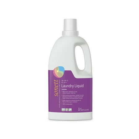 Sonett Organic Laundry liquid  Lavender detergents Soap all textiles 68 fl Pack of 1
