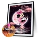 thumbnail image 1 of Cuadros Decorativos 5D DIY Diamond Painting Kits Taladro redondo completo Disney Moon Minnie Mosaico Imagen Wdftyju  embutido en tela, 1 of 8