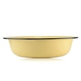 thumbnail image 4 of Novomoskovsjka Posuda Cream Enamel Basin 19 Qt (18 L) Enameled Steel Vegetable Basin Enamel Bowl Kitchen Mixing Basin Vintage Enamel Washing Basin, 4 of 9