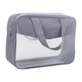 thumbnail image 3 of Neceser de Viaje Salvador con Bolsa de Maquillaje Transparente Gran Capacidad Plata, 3 of 10