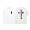 thumbnail image 6 of Ankishi Christian T Shirts for Men Crew Neck Cross Fashion Graphic Tees Cotton Summer Clothing Everyday Wear, 6 of 7