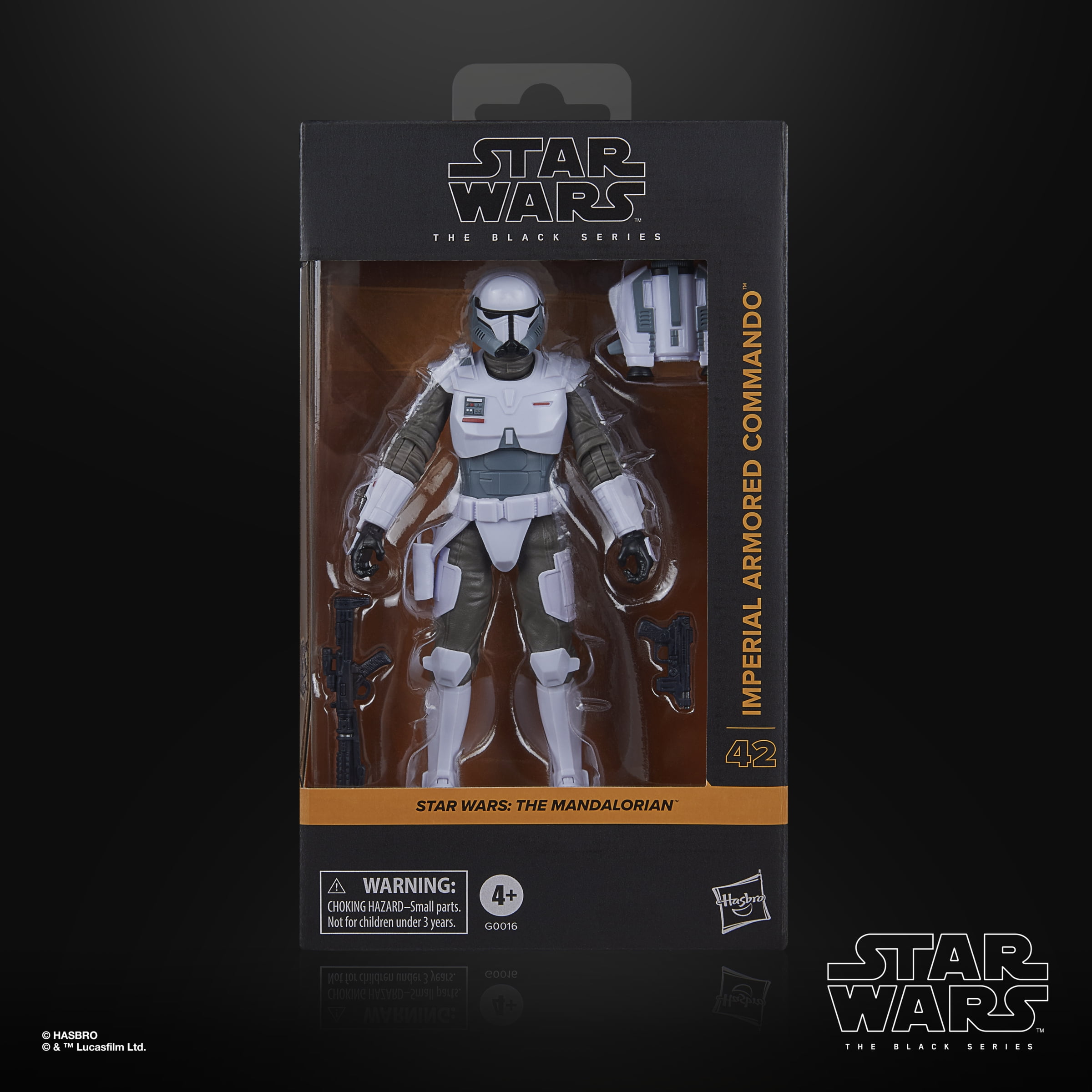 Star Wars The Black Series Imperial Armored Commando Collectible Action Figure (6”)