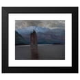 thumbnail image 2 of Kazimierz Stabrowski 14x12 Black Modern Framed Museum Art Print Titled - Norwegian Fjord (1928), 2 of 5