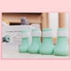 thumbnail image 4 of Paquete de 4 zapatos de silicona antiarañazos para gatos, pantuflas de baño para gatos, protectores de patas, gorras transpirables para garras de gatos, cubiertas para uñas para el cuidado de gatos Adepaton WLJ-2447, 4 of 5