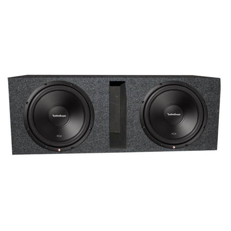 2) Rockford Fosgate R2D2-12 12" 1000 Watt Subwoofers+Vented Sub Box Enclosure
