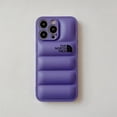 thumbnail image 1 of Lujo la cara norte 3D abajo chaqueta de la caja del teléfono para el iPhone 11 12 13 14 Pro Max 7 8 14 Plus X XR Xs Max a prueba de golpes de silicona suave cubierta de la caja de protección de la Cám, 1 of 4
