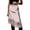 White, variant on Satin Lace Insert Midi Skirt with Floral Embroidered for Summer Casual Ballet Skirt M