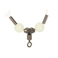 thumbnail image 4 of Advancent Conector de herramienta giratoria de 10 Uds., accesorios de pesca, aparejos, gancho rodante, accesorios deportivos resistentes, estilo Pescar Talla pequeña, 4 of 6